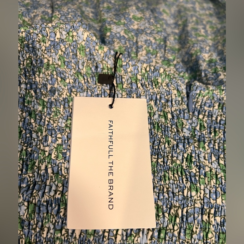 Faithfull The Brand Renata Midi Dress In La Guardia Floral - New with Tags - Picture 11 of 13